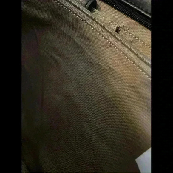 LL Bean Medium Tote/Purse 100% Wool Leather Bottom Red/Black Plaid - Picture 16 of 16